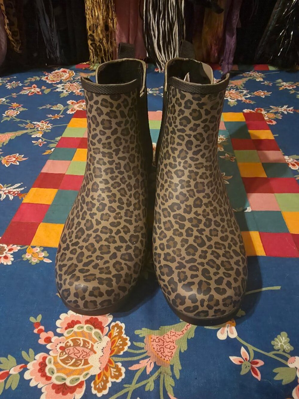 Chooka Leopard Rain Boots - Women's Size 11